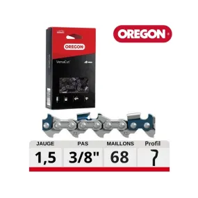 Chaine tronçonneuse VersaCut 68 dents 73DX068E - OREGON