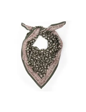 Foulard femme - Bengal Khaki - Bindi Atelier