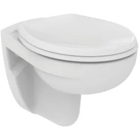 PORCHER Pack WC suspendu MATURA sans bride, avec abattant - blanc